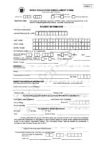 DepEd Basic Education Enrollment Form - TeacherPH