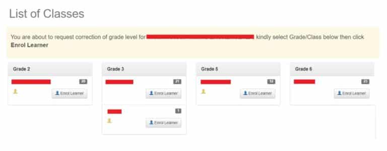 Deped Lis Correction Of Grade Leveleosy Facility Tutorial Teacherph 0915