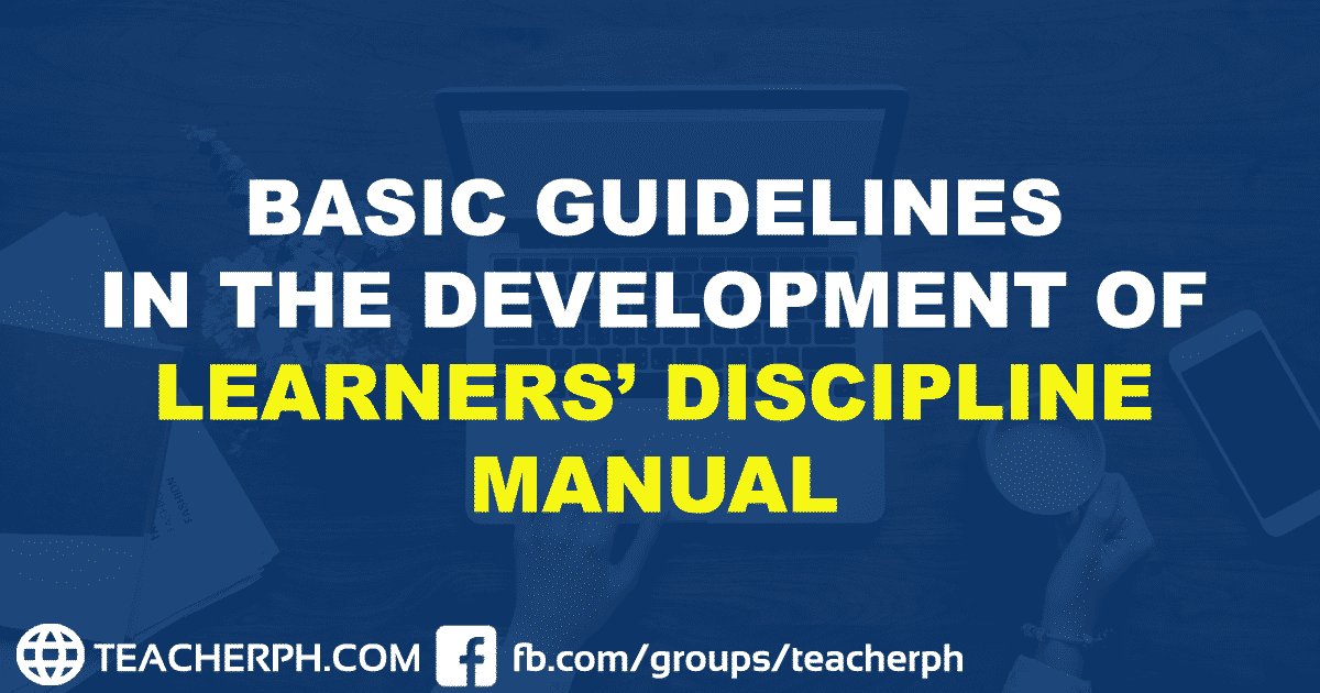 deped-guidelines-in-the-development-of-learners-discipline-manual