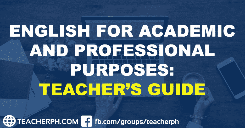 English For Academic And Professional Purposes Teacher S Guide Teacherph