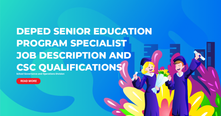 Senior Education Program Specialist Job Description