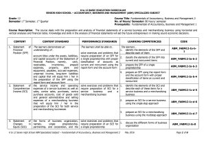 Grade 12 Fundamentals Of Accountancy, Business And Management 2 ...