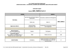 Grade 12 Fundamentals Of Accountancy, Business And Management 2 ...